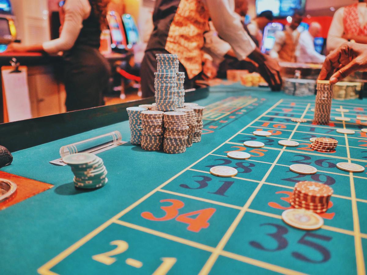 Illustration depicting a person enjoying gambling responsibly.