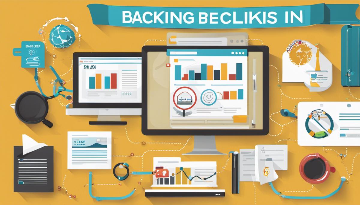 Illustration of purchasing backlinks for SEO