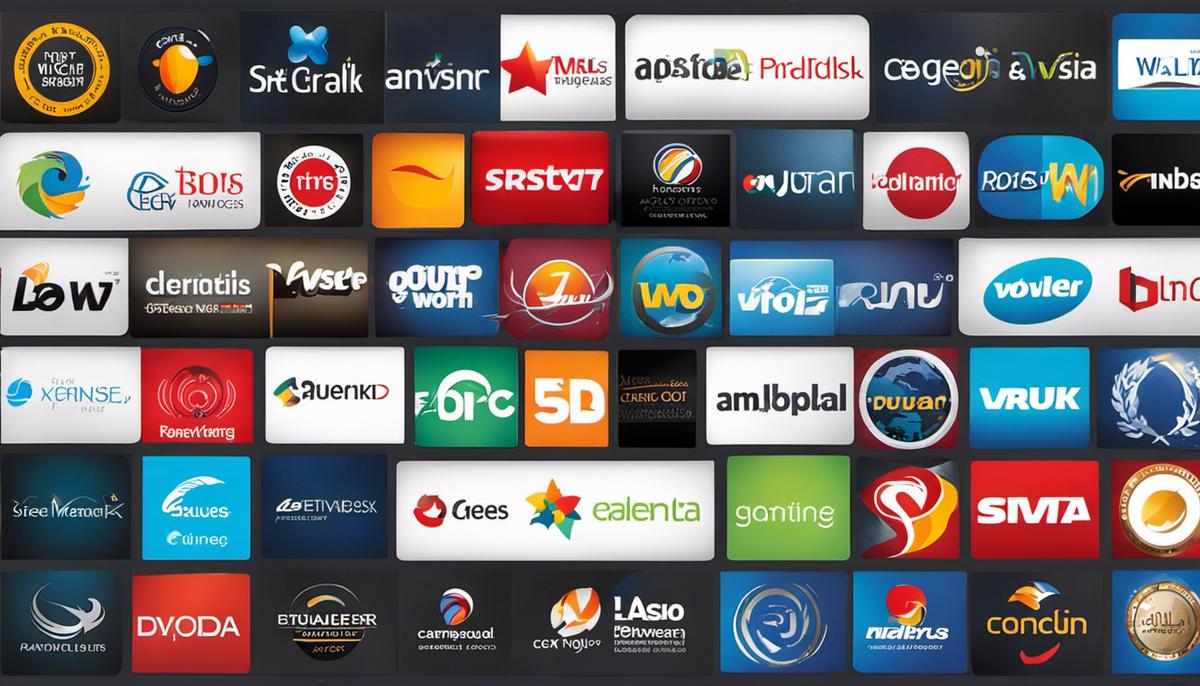 Image of various hosting provider logos